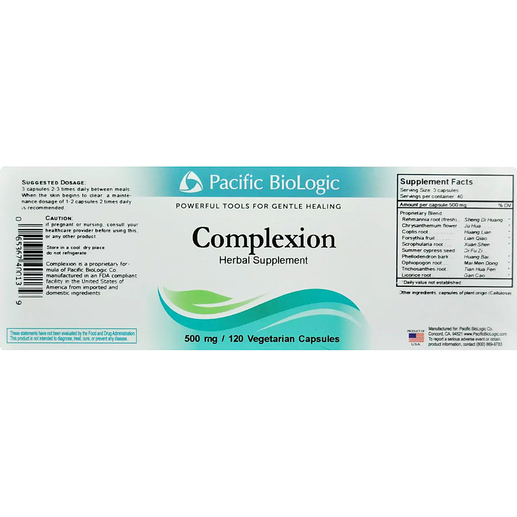 Pacific Biologic Complexion 120vc