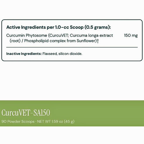 PetDomain CurcuVet-SA150 Powder 1.59oz (45g)