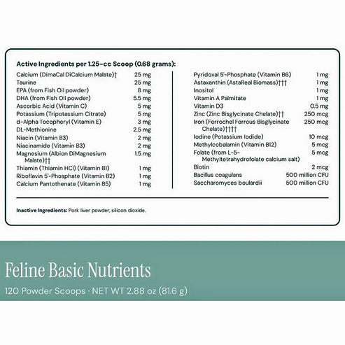 PetDomain Feline Basic Nutrients Powder 2.88oz (81.6g)