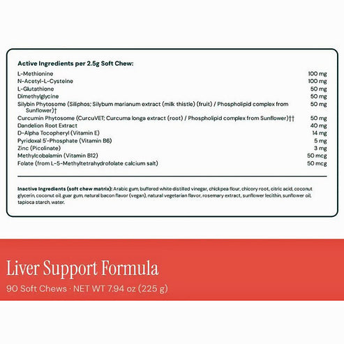 PetDomain Liver Support Formula 90 soft chews
