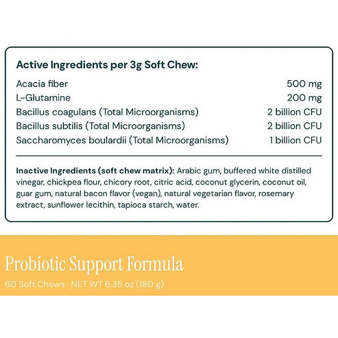 PetDomain Probiotic Support Formula 60 soft chews