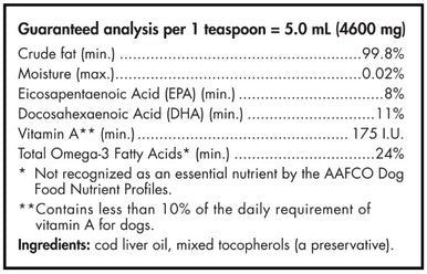 Nordic Naturals Pet Cod Liver Oil 16oz Large to Very Large Breed Dogs