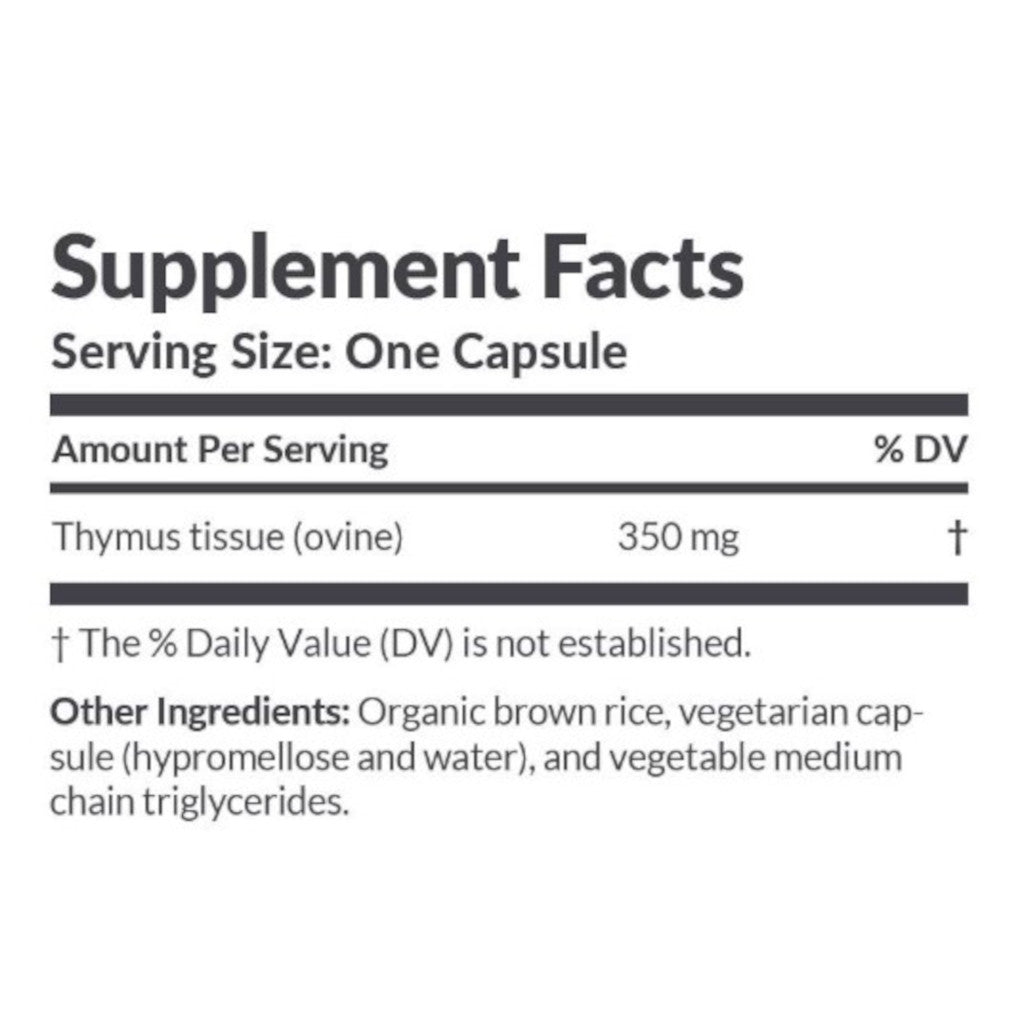 Professional Formulas Pure Thymus 60c