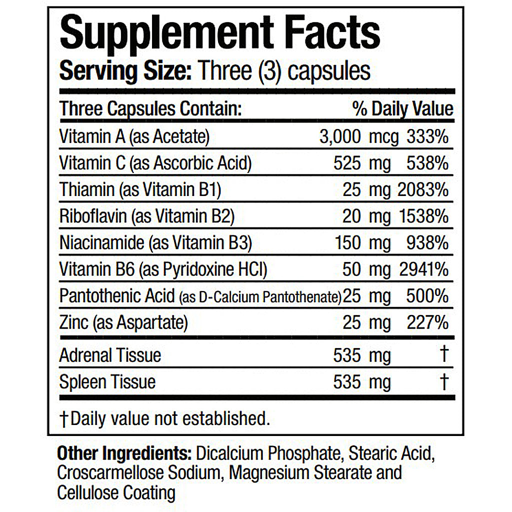 Progena Meditrend Adrenal Plus 90 caps