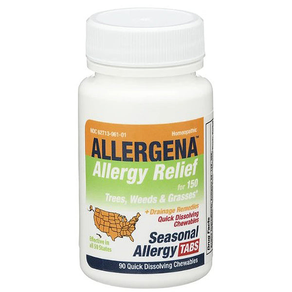 Progena Meditrend Allergena Seasonal Allergy 90 tablets quick dissolving chewables
