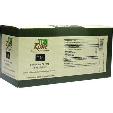 TCM Pinellia and Magnolia Bark Formula - T16G Ban Xia Hou Po Tang 42pkts