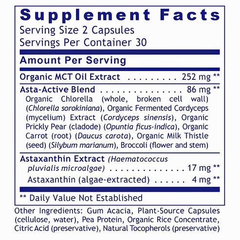 Premier Research Labs Astaxanthin Complex 60 Plant-Source caps