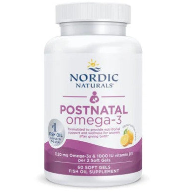 Nordic Naturals Postnatal Omega-3 (Lemon) 60sg