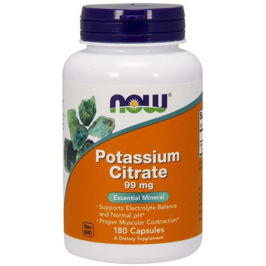 NOW Potassium Citrate 99mg 180c