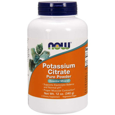 NOW Potassium Citrate Pure Powder 12oz.