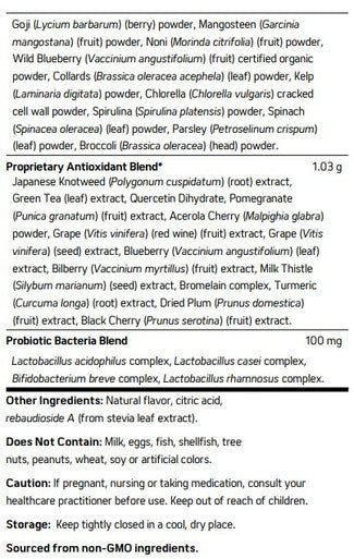 NuMedica Power Greens + Reds 30 servings