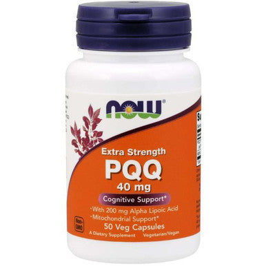 NOW PQQ Extra Strength 40mg 50vc