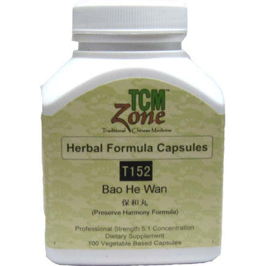 TCM Preserve the Harmony Formula - T152C Bao He Wan 100vc