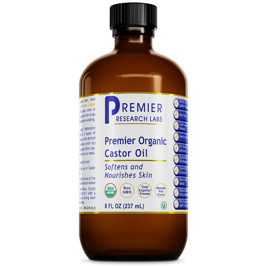 Premier Research Labs Castor Oil (Organic), Premier 8 oz