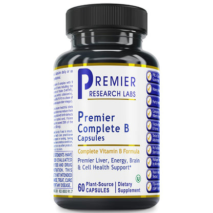 Premier Research Labs Complete B Capsules, Premier 60 plant source capsules