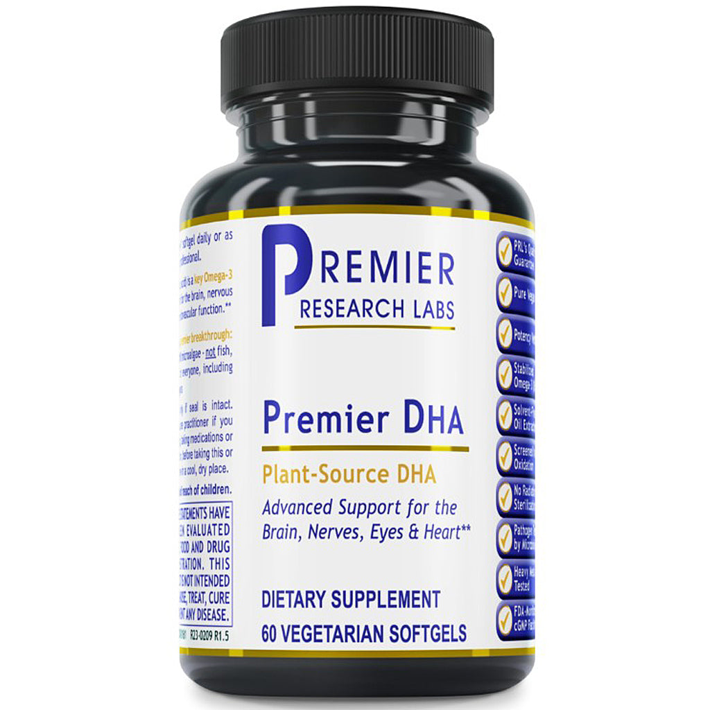 Premier Research Labs DHA, Premier 60 vegetarian capsules