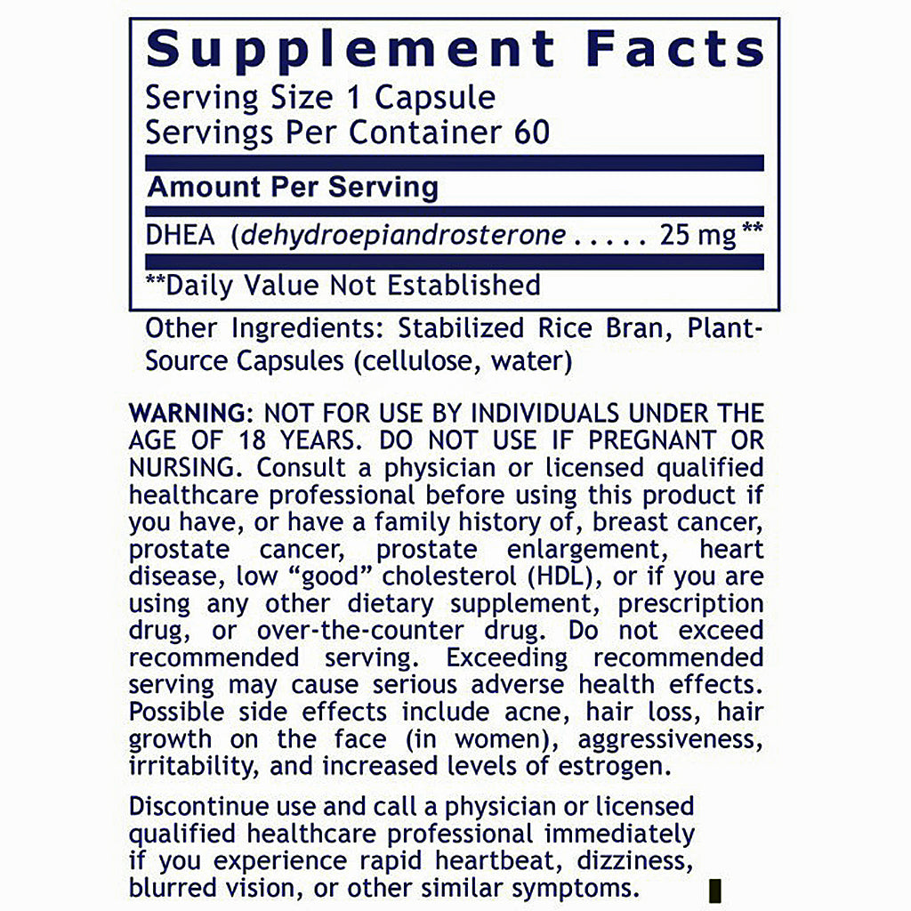 Premier Research Labs DHEA, Premier 60c