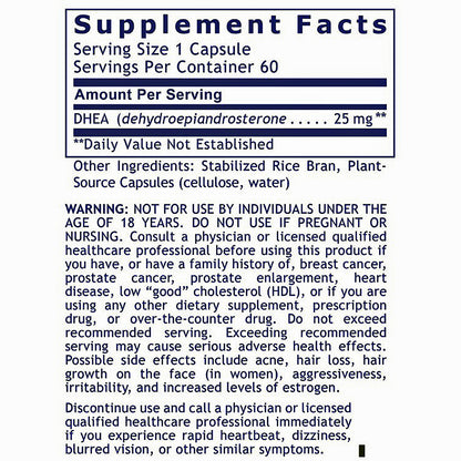 Premier Research Labs DHEA, Premier 60c