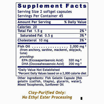 Premier Research Labs EPA/DHA Marine 90 softgel capsules