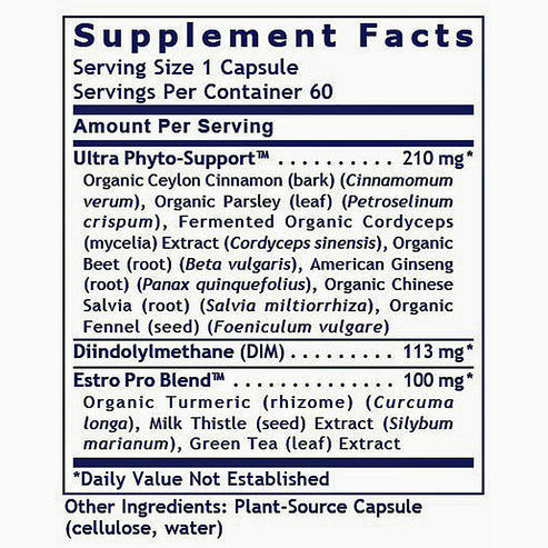 Premier Research Labs Estro Flavone 60 plant-source capsules
