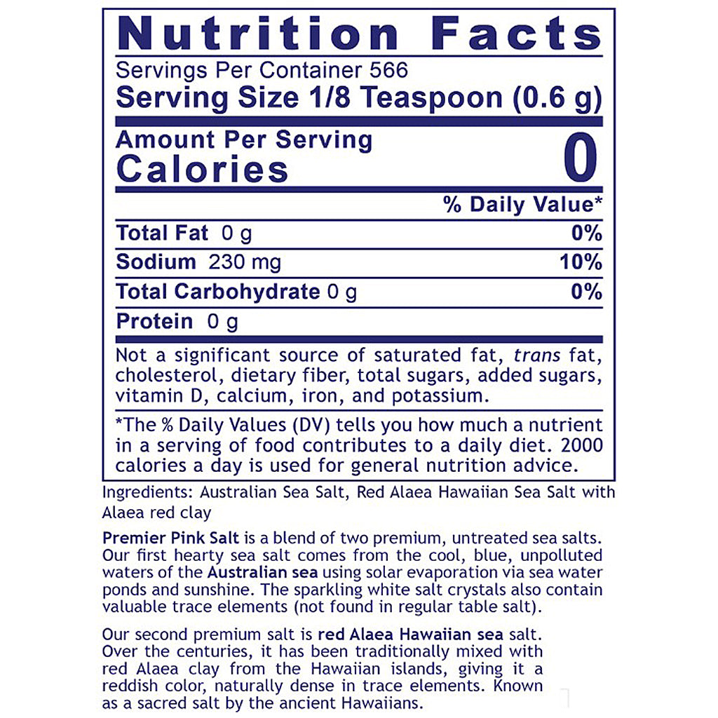 Premier Research Labs Pink Salt, Premier 12oz