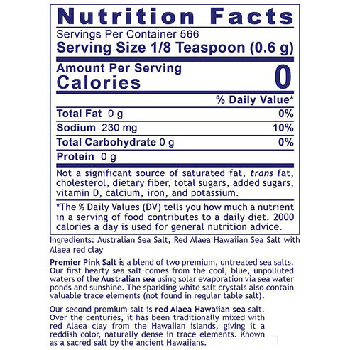 Premier Research Labs Pink Salt, Premier 12oz