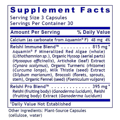 Premier Research Labs Reishi Immune 90 plant-source caps