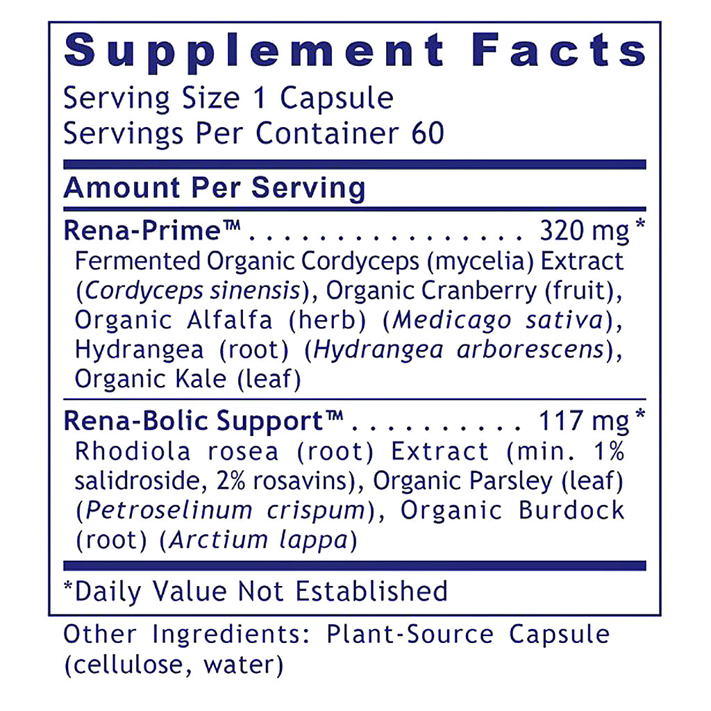 Premier Research Labs RenaVen 60 plant-source caps