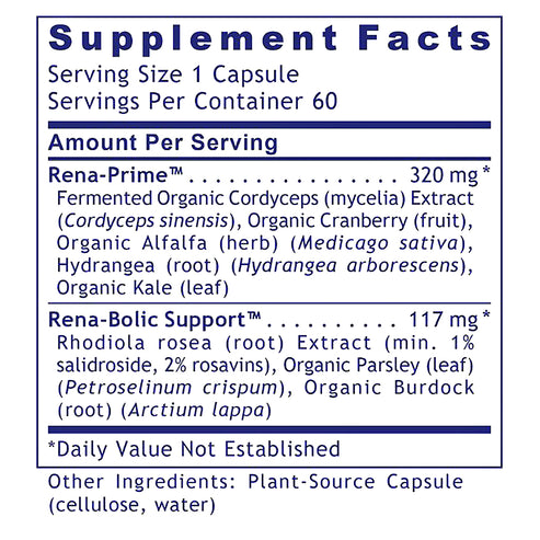 Premier Research Labs RenaVen 60 plant-source caps