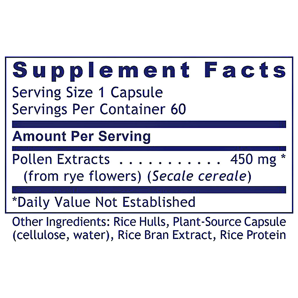 Premier Research Labs UltraPollen 45 plant source capsules