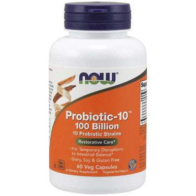 NOW Probiotic-10 100 billion 60vc