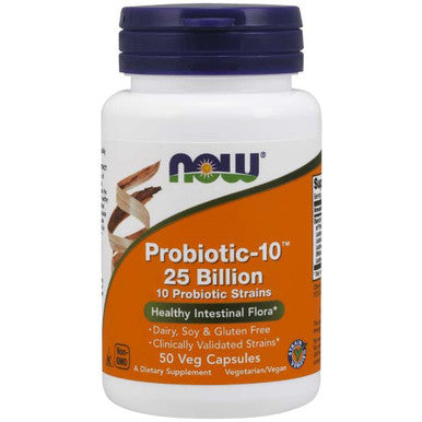 NOW Probiotic-10 25 billion 50vc