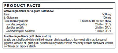 Thorne Vet Probiotic Support Formula (Formerly Bacillus CoagulansVet) 60 soft chews