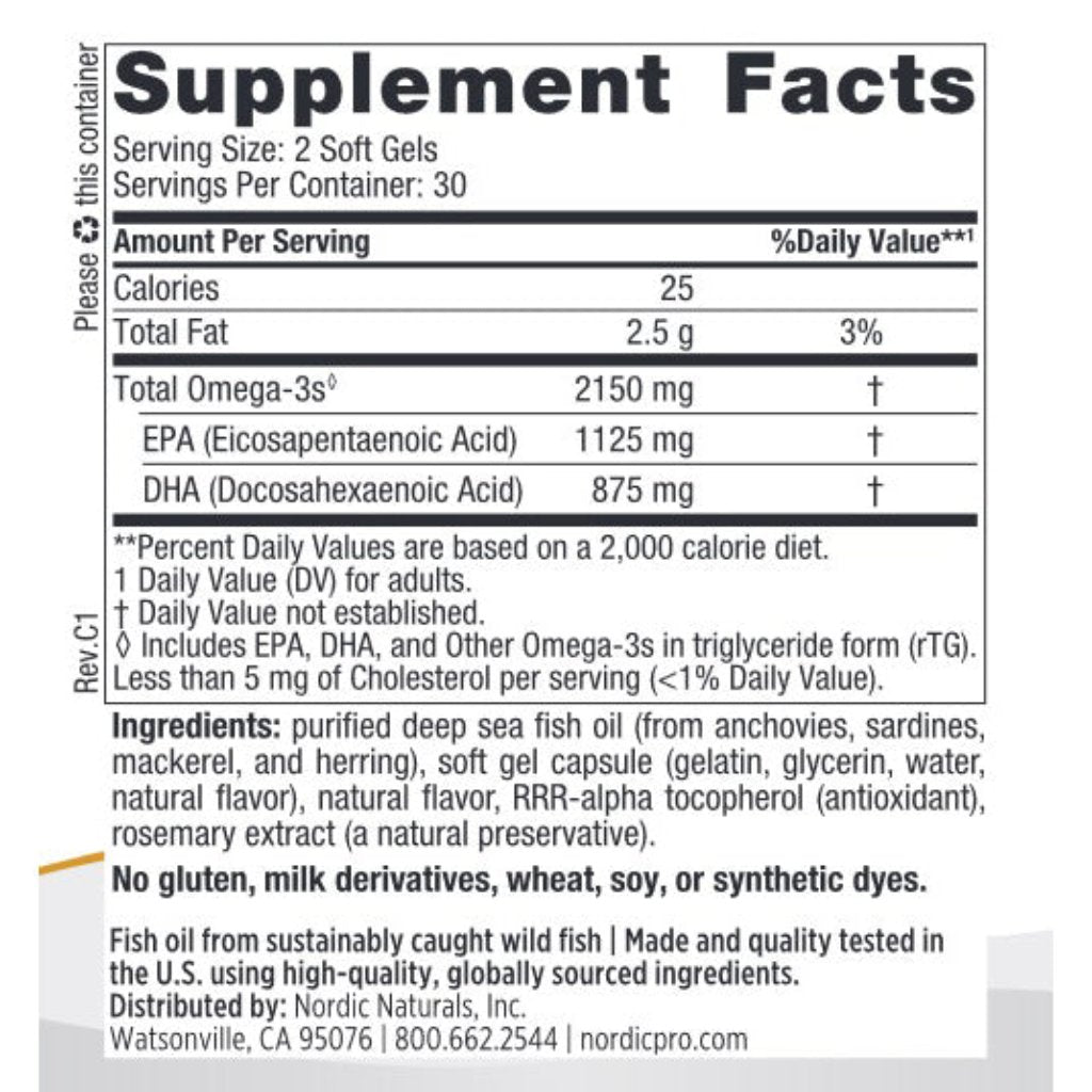 Nordic Naturals ProOmega 2000 60sg