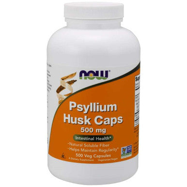 NOW Psyllium Husk 500mg 500vc