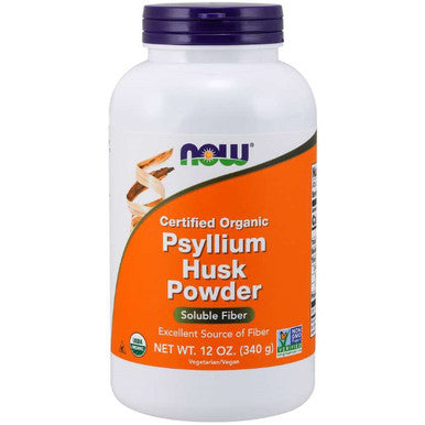 NOW Psyllium Husk Powder Organic 12 oz.