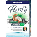 EnzyMedica Purify Activated Coconut Charcoal Plus 60c