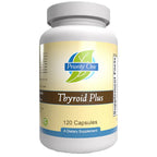 Supplement bottle labeled 'Thyroid Plus' by Priority One on a white background