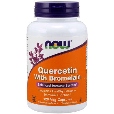 NOW Quercetin with Bromelain 120vc