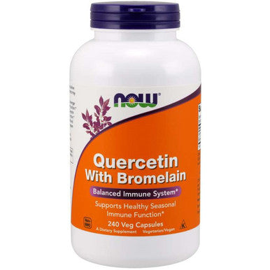 NOW Quercetin with Bromelain 240vc