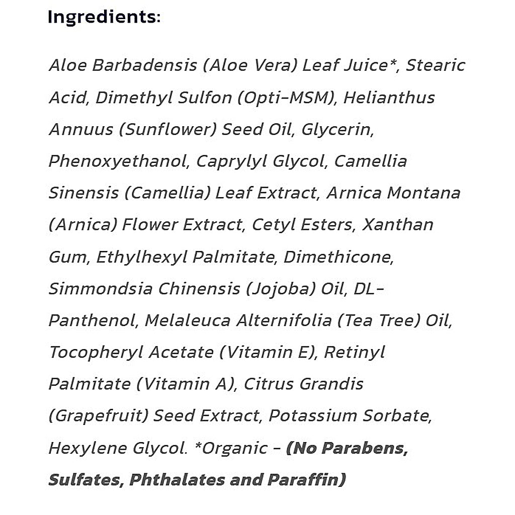 Rich's MSM Lotion (Unscented) 8oz