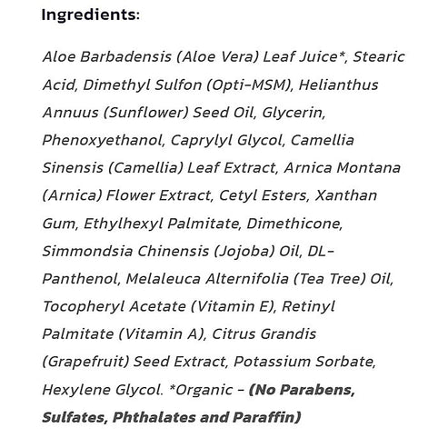 Rich's MSM Lotion (Unscented) 8oz