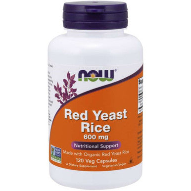 NOW Red Yeast Rice 600mg 120vc