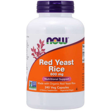 NOW Red Yeast Rice 600mg 240vc