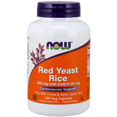 NOW Red Yeast Rice + CoQ10 120vc