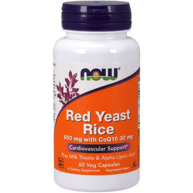 NOW Red Yeast Rice + CoQ10 60vc