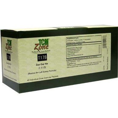 TCM Restore the Left Kidney Formula - T178G Zuo Gui Yin 42pkts