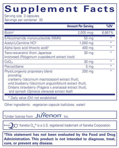 Pure Encapsulations RevitalAge Ultra 90c