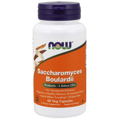NOW Saccharomyces Boulardii 5 billion 60vc