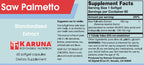 Karuna Saw Palmetto 60sg